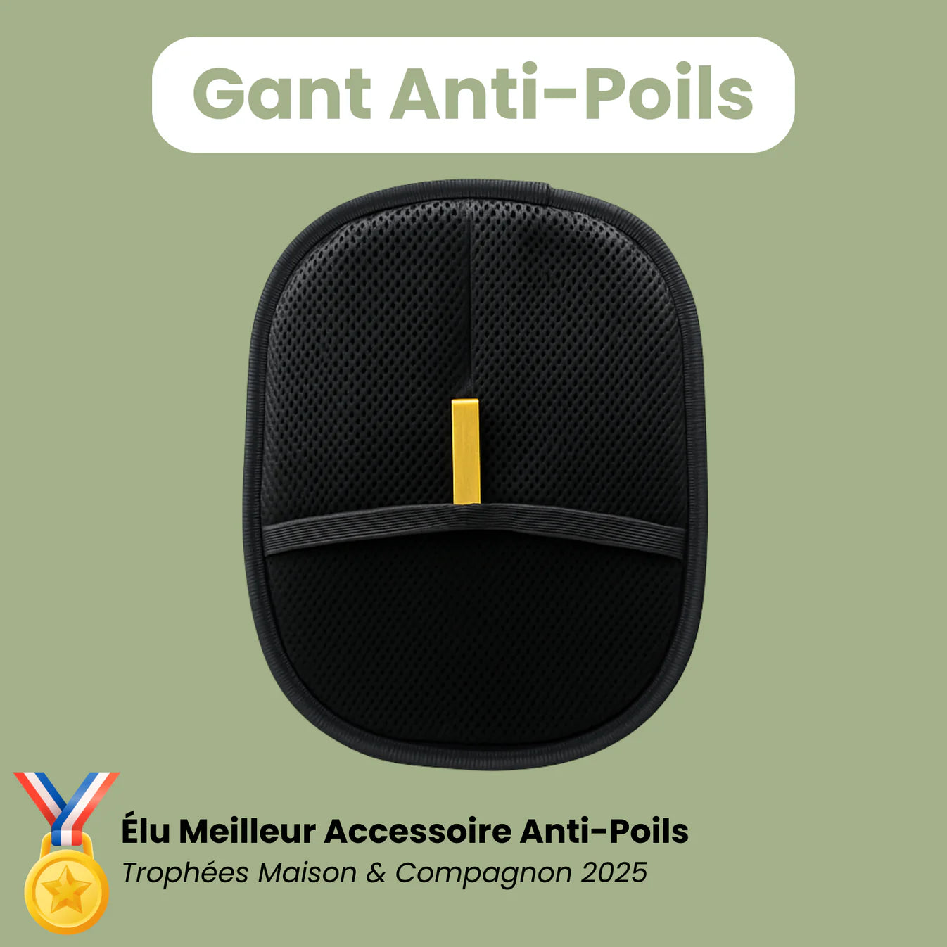 Gant Anti-Poils Réutilisable Ultra Efficace