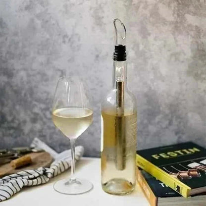 Bâton Refroidisseur de Vin Inox 2-en-1