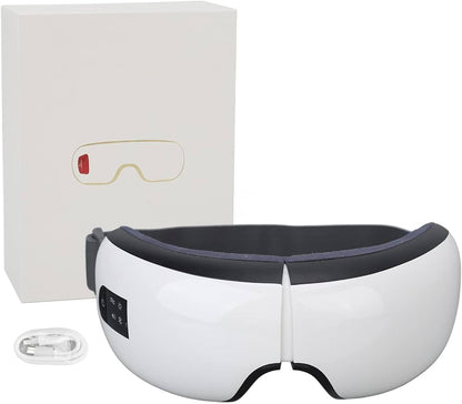 Massageur pour les Yeux 4-en-1 — Chaleur Douce & Relaxation Profonde