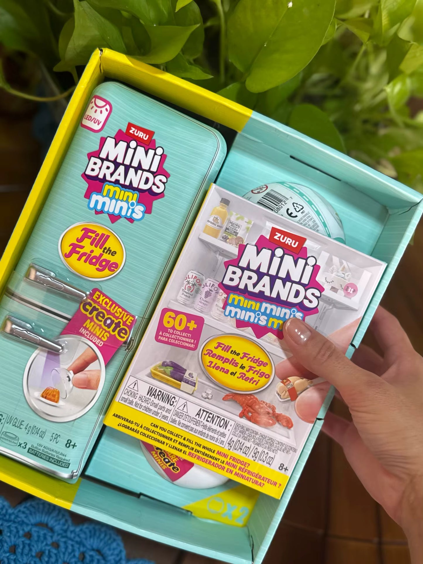 Mini Brands Blind Box Mini Réfrigérateur