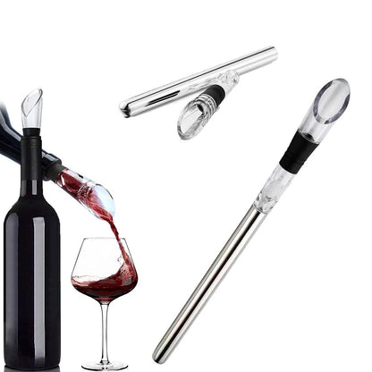 Bâton Refroidisseur de Vin 2-en-1 – Fraîcheur Parfaite à Chaque Verre