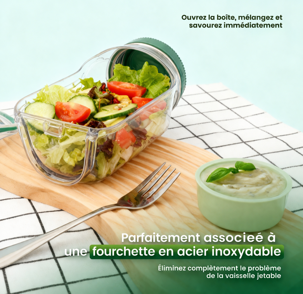 FreshBox - Le bocal pratique et innovant pour des repas toujours frais