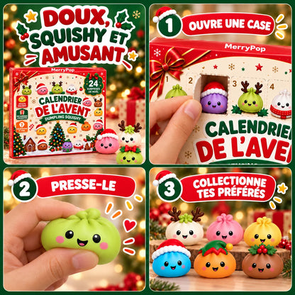 Calendrier de l’Avent Squishy 24 jouets à découvrir