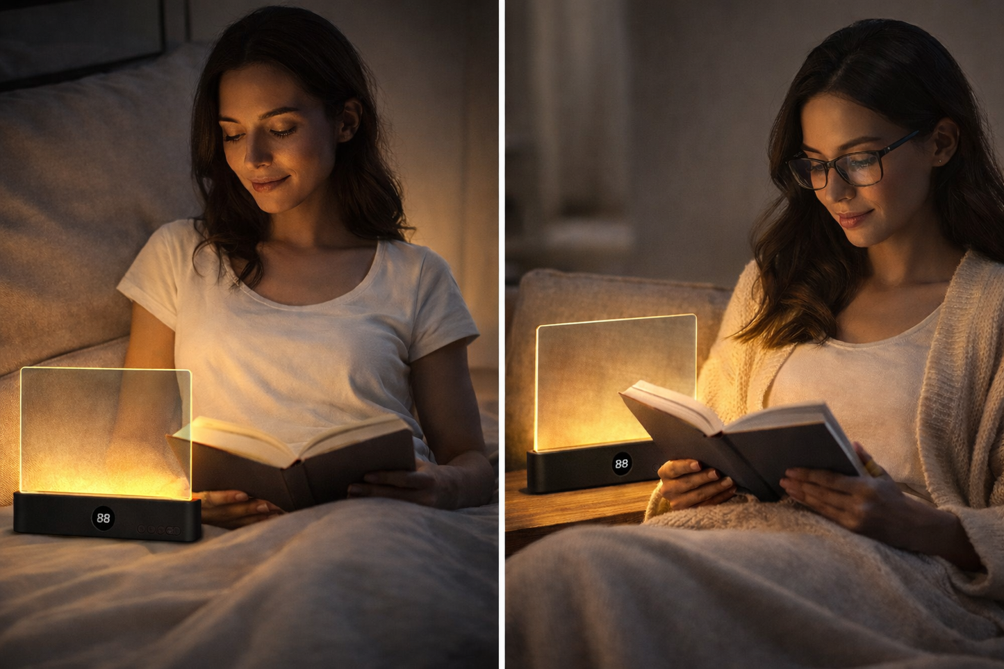 Lampe de lecture LED plate USB