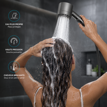 Douche filtrante haute pression Hydroluxe™