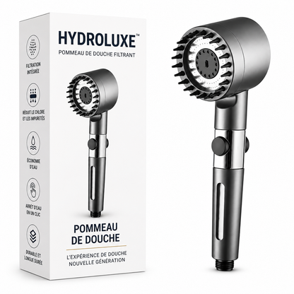 Douche filtrante haute pression Hydroluxe™