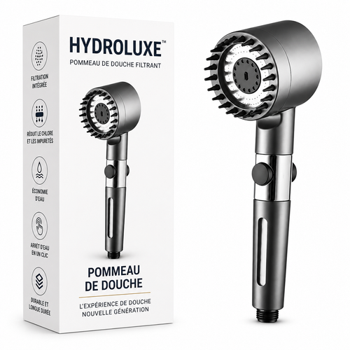 Douche filtrante haute pression Hydroluxe™