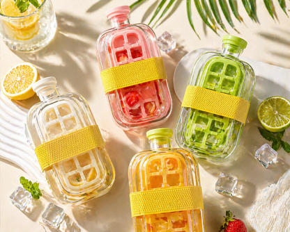 IceBottle™ Bouteille avec Compartiment à Glaçons
