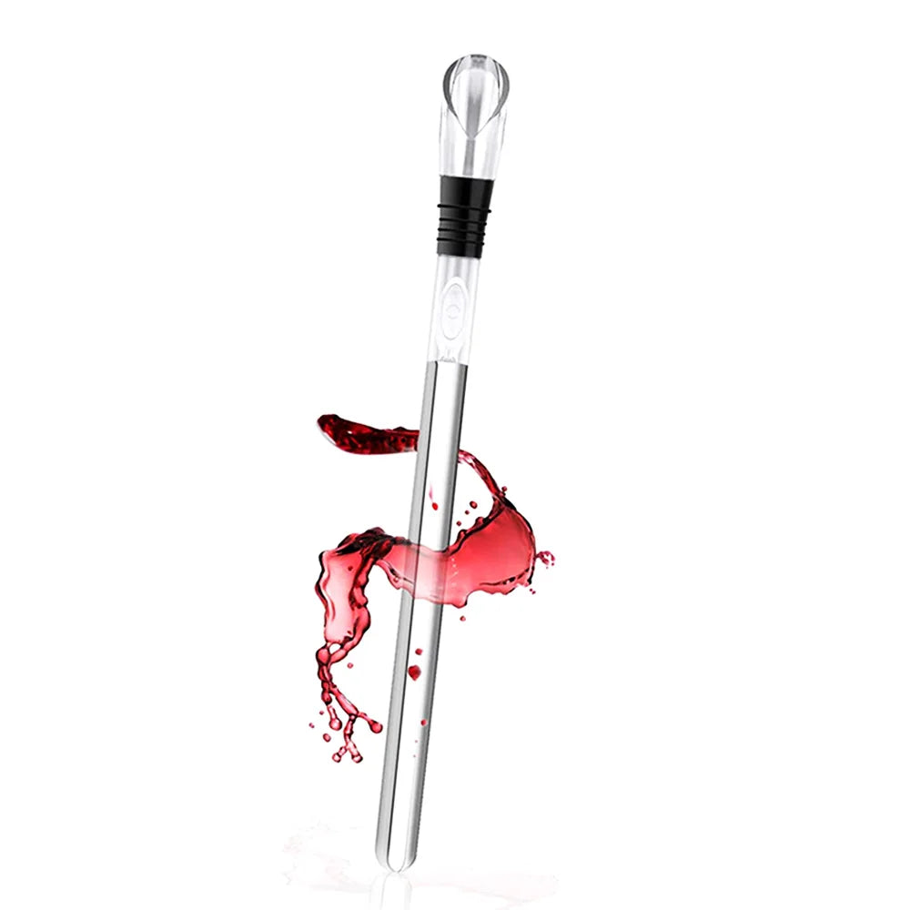 Bâton Refroidisseur de Vin 2-en-1 – Fraîcheur Parfaite à Chaque Verre