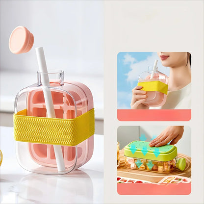 IceBottle™ Bouteille avec Compartiment à Glaçons