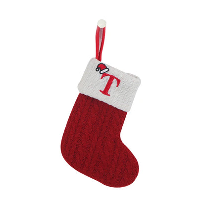 Chaussette de Noël à suspendre avec lettre