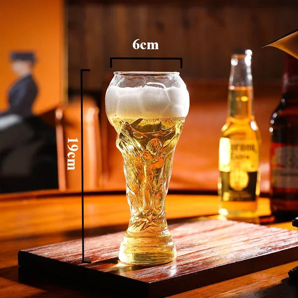 Verre à bière trophée