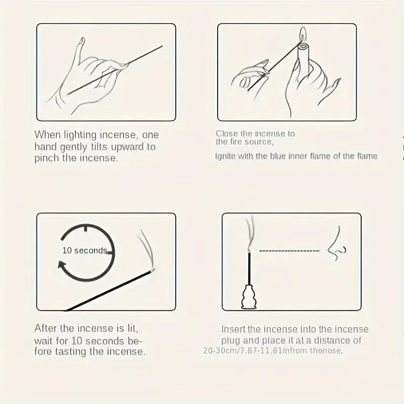 Encens Santal & Agarwood – 400 Bâtons Naturels