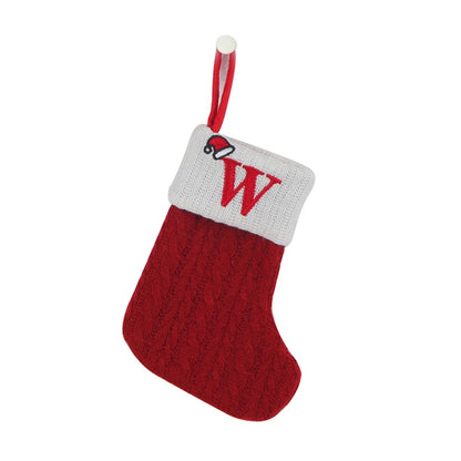 Chaussette de Noël à suspendre avec lettre