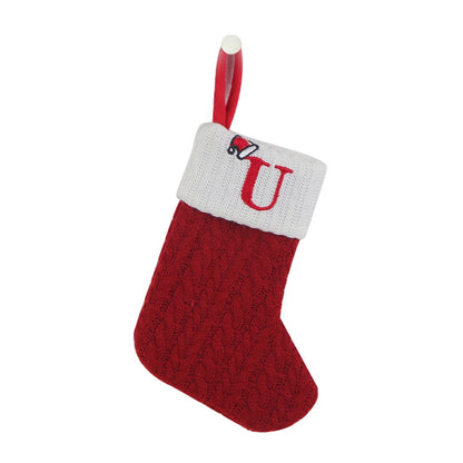 Chaussette de Noël à suspendre avec lettre