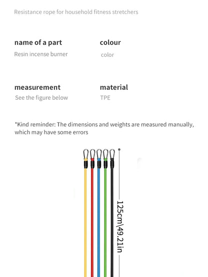 Set de 11 Bandes de Résistance Fitness