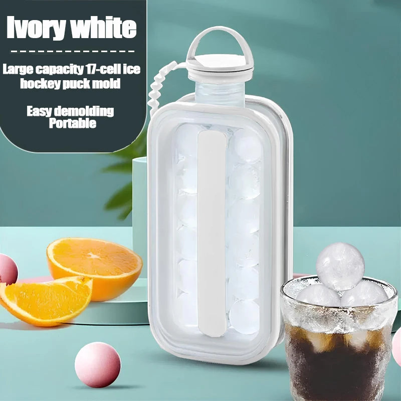 Bac à Glaçons Silicone Portable Grande Capacité