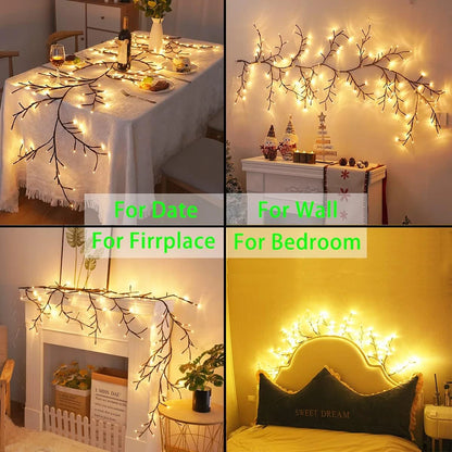 Guirlande lumineuse branches LED