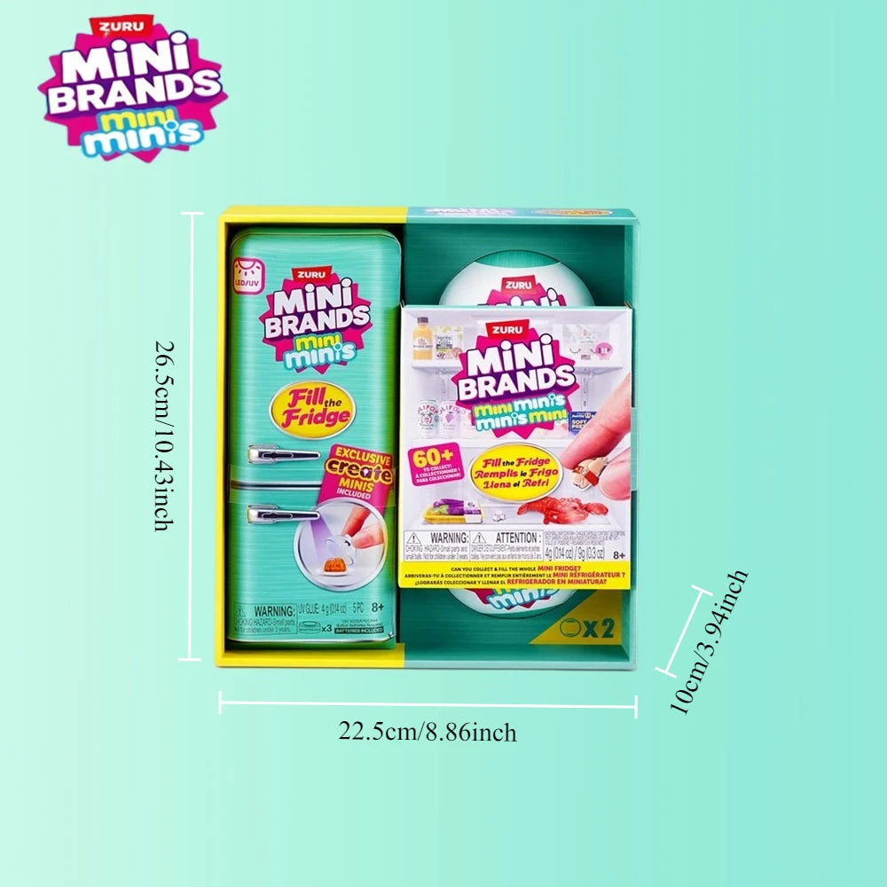 Mini Brands Blind Box Mini Réfrigérateur