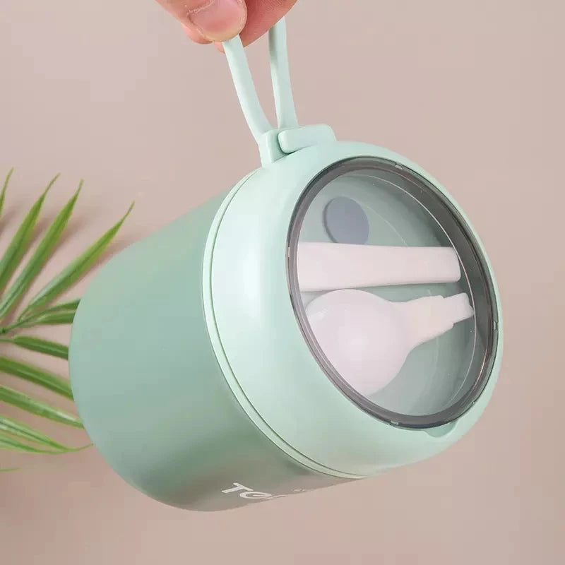 Boîte Repas Thermique Inox 510ml avec Cuillère