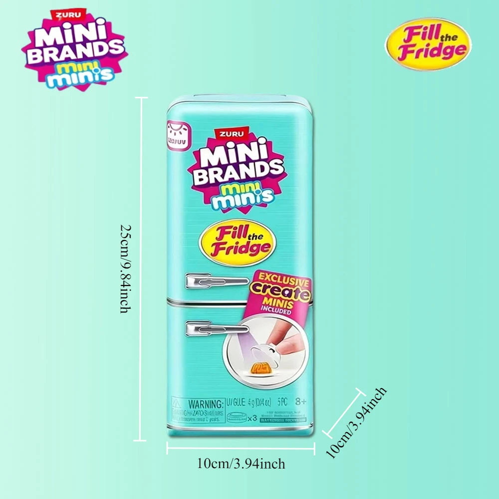 Mini Brands Blind Box Mini Réfrigérateur