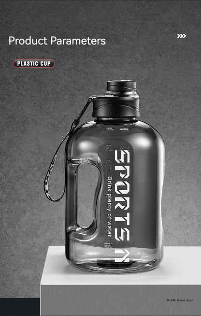 Bouteille d'Eau Sport 2.7L Grande Capacité
