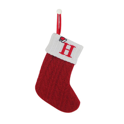 Chaussette de Noël à suspendre avec lettre