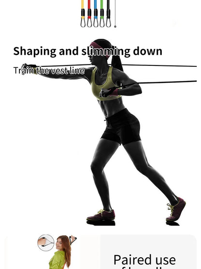 Set de 11 Bandes de Résistance Fitness