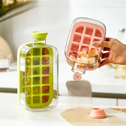 IceBottle™ Bouteille avec Compartiment à Glaçons