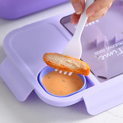 Boîte Bento Enfant Kawaii 3 Compartiments Lunch Box