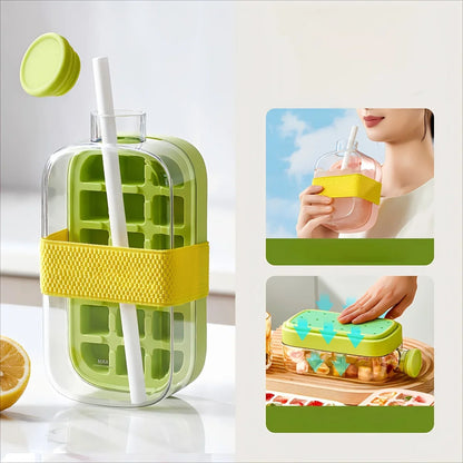 IceBottle™ Bouteille avec Compartiment à Glaçons