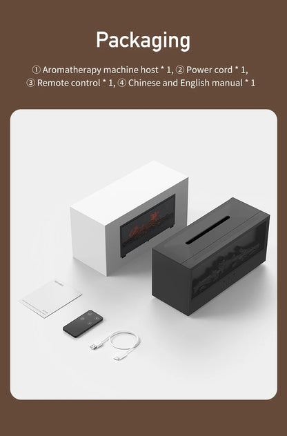 Humidificateur d’Air télécommande et LED