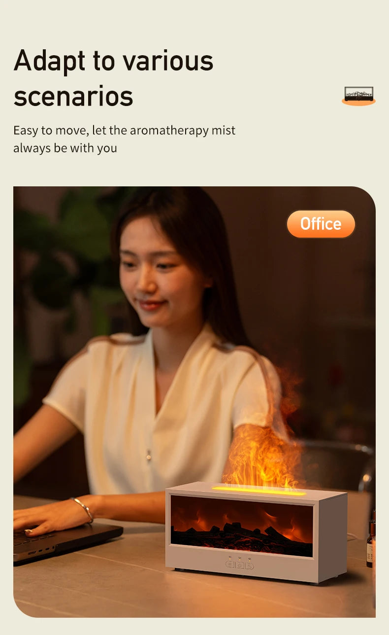 Humidificateur d’Air télécommande et LED