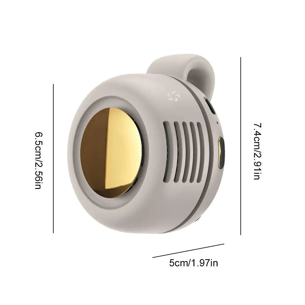 AeroFlow™ Mini Ventilateur Portable Rechargeable