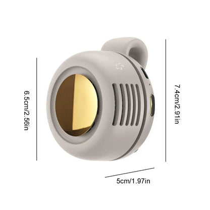AeroFlow™ Mini Ventilateur Portable Rechargeable
