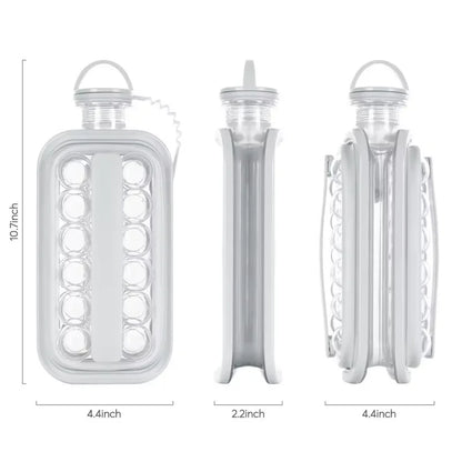Bac à Glaçons Silicone Portable Grande Capacité