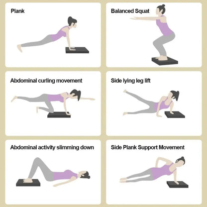 Coussin d'Équilibre Antidérapant Yoga