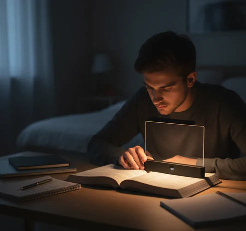 Lampe de lecture LED plate USB