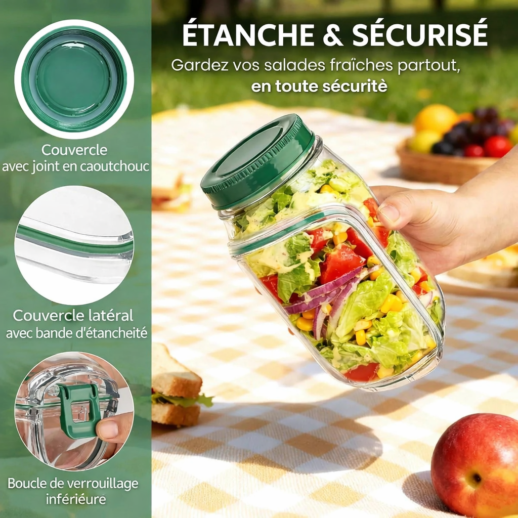 FreshBox - Le bocal pratique et innovant pour des repas toujours frais