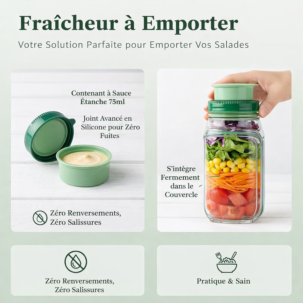 FreshBox - Le bocal pratique et innovant pour des repas toujours frais